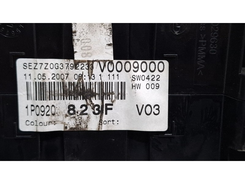 Recambio de cuenta kilometros para seat leon referencia OEM IAM 110080280026  