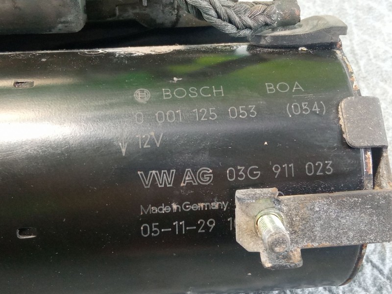 Recambio de motor arranque para audi a6 referencia OEM IAM 000112505303G911023  