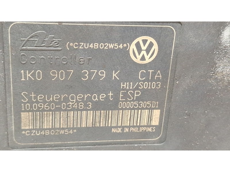 Recambio de modulo abs para audi a3 referencia OEM IAM 1K0614517H 1K0907379K  