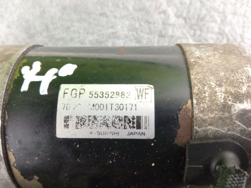 Recambio de motor arranque para opel astra referencia OEM IAM 55352882 m001t30171 