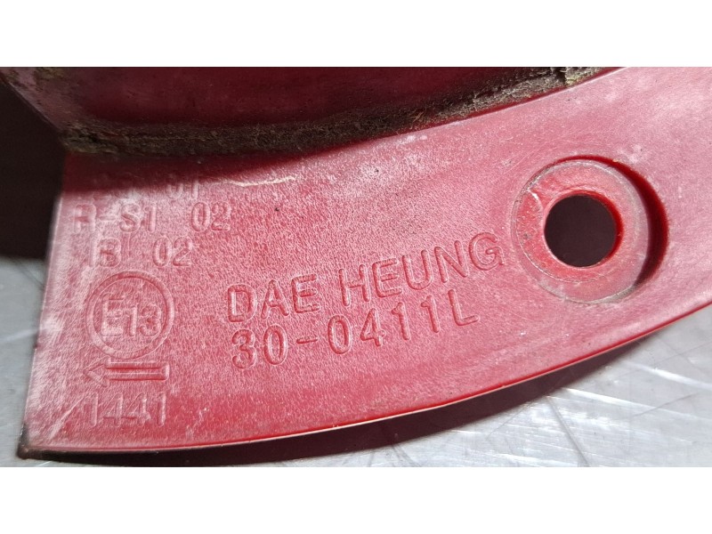 Recambio de piloto trasero izquierdo para chevrolet klak matiz referencia OEM IAM 300411L  