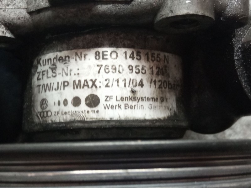 Recambio de bomba direccion asistida para audi a4 referencia OEM IAM 7690955121POLEA038145255B  