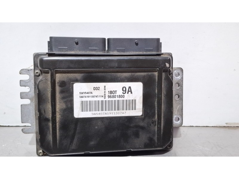 Recambio de centralita motor para chevrolet klak matiz referencia OEM IAM 96801800 5WY5407A  