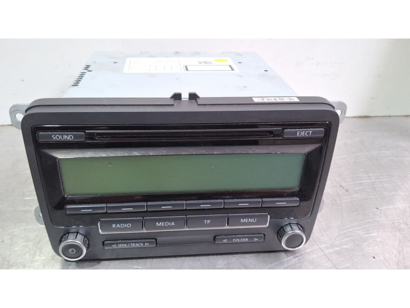 Recambio de sistema audio / radio cd para volkswagen golf blue motion referencia OEM IAM 1K0035186AA  