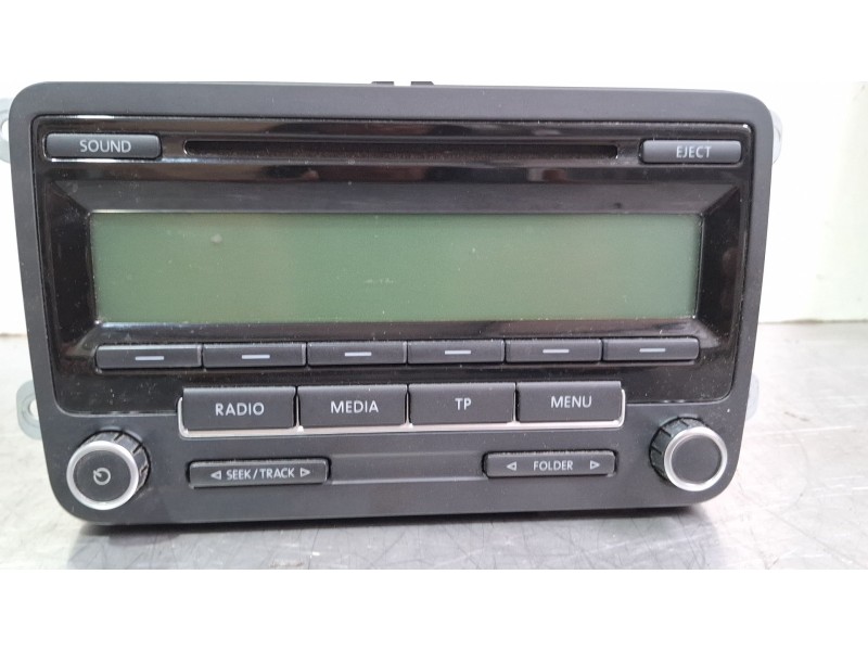 Recambio de sistema audio / radio cd para volkswagen golf blue motion referencia OEM IAM 1K0035186AA  