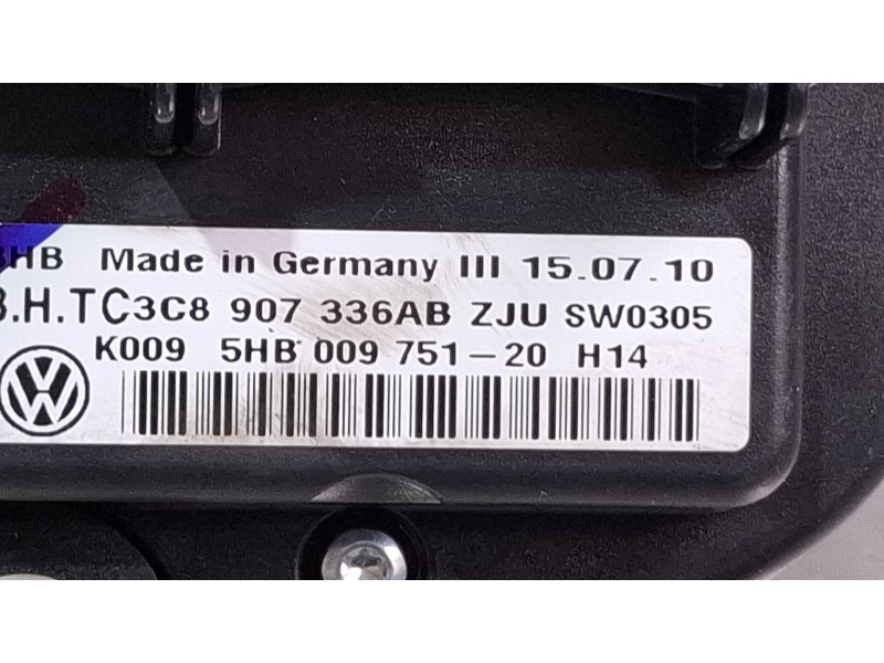 Recambio de mando climatizador para volkswagen golf blue motion referencia OEM IAM 5HB009751-20  