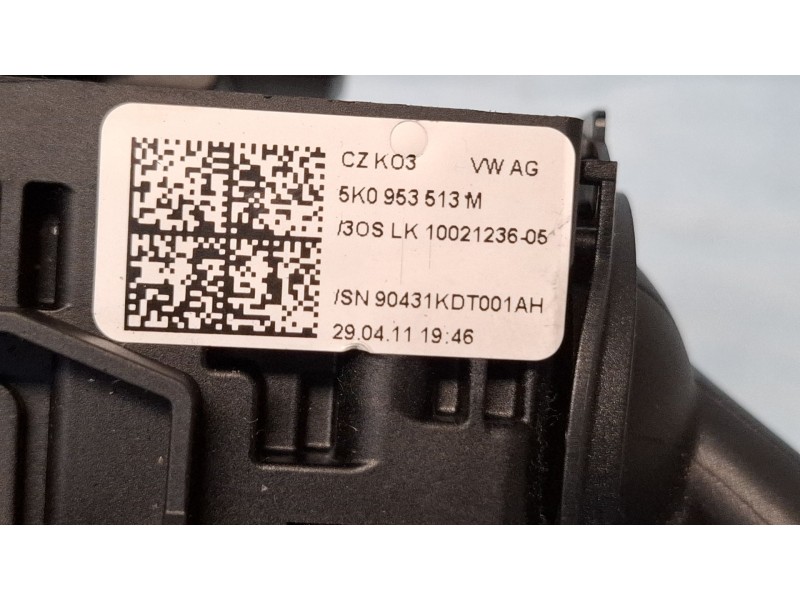 Recambio de mando multifuncion para volkswagen golf blue motion referencia OEM IAM 1k0953223a  