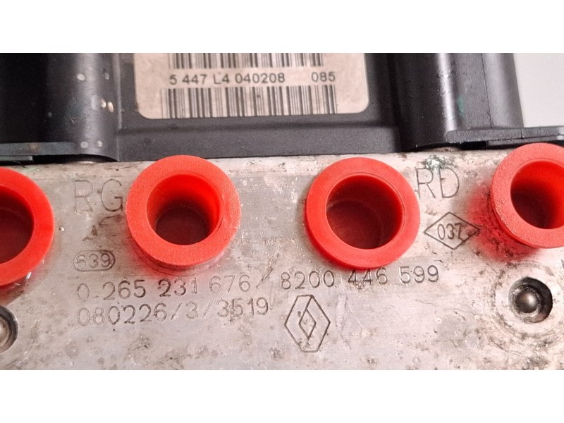 Recambio de modulo abs para renault kangoo referencia OEM IAM 0265231676 8200446599  