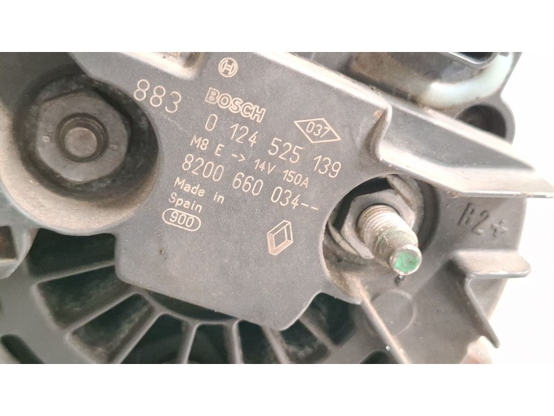 Recambio de alternador para renault kangoo referencia OEM IAM 8200660034  