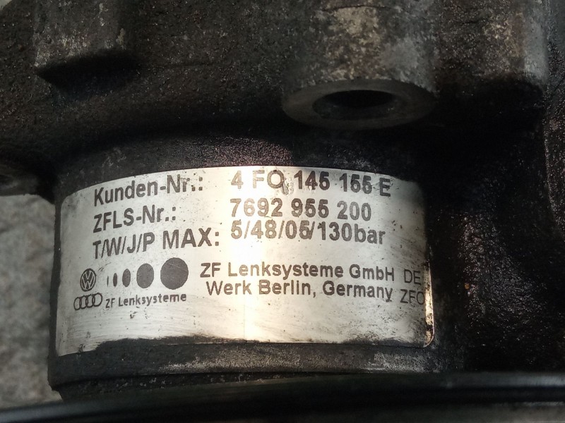 Recambio de bomba direccion asistida para audi a6 referencia OEM IAM 4F0145155E7692955200  