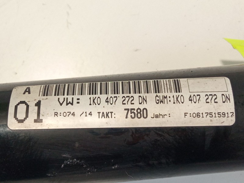 Recambio de palier derecho para seat ibiza referencia OEM IAM 1K0407272DN  