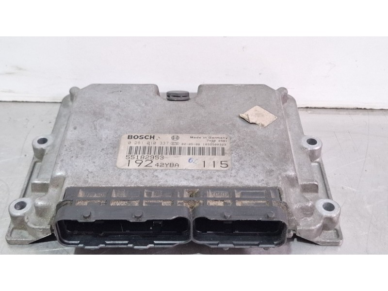 Recambio de centralita motor para fiat stilo referencia OEM IAM 55182953 0281010337 19242YBA  