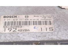 Recambio de centralita motor para fiat stilo referencia OEM IAM 55182953 0281010337 19242YBA   2