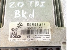 Recambio de centralita motor para seat toledo referencia OEM IAM 0281011909 03G 906 016 FH  2