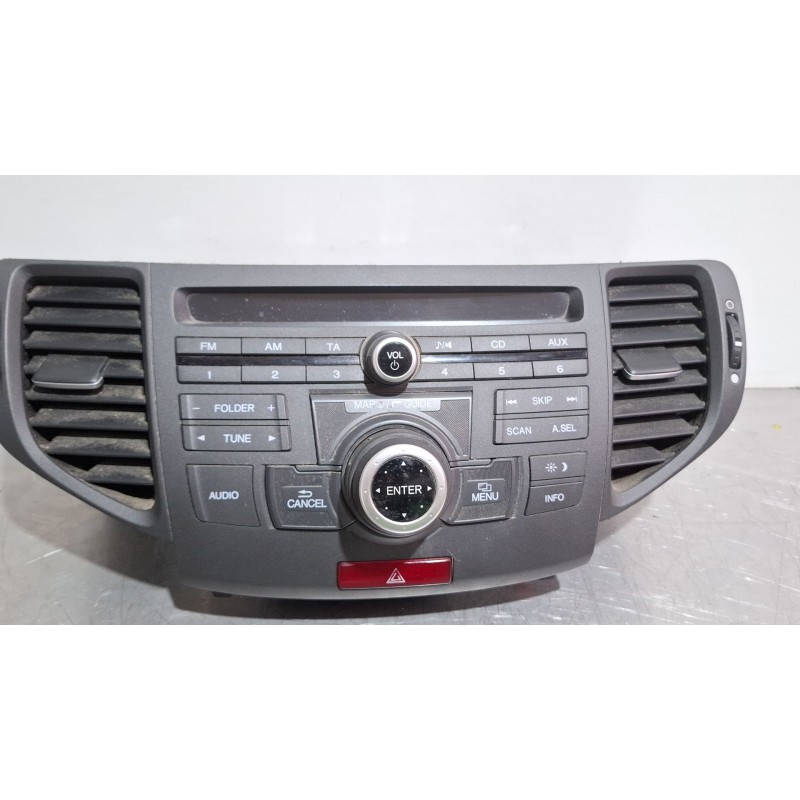 Recambio de sistema audio / radio cd para honda accord tourer referencia OEM IAM 39050-TL0-G01  