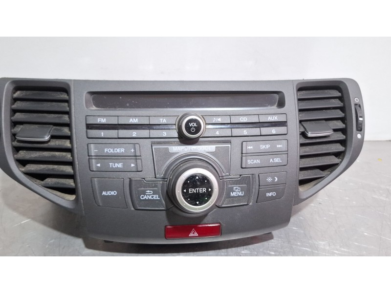 Recambio de sistema audio / radio cd para honda accord tourer referencia OEM IAM 39050-TL0-G01  