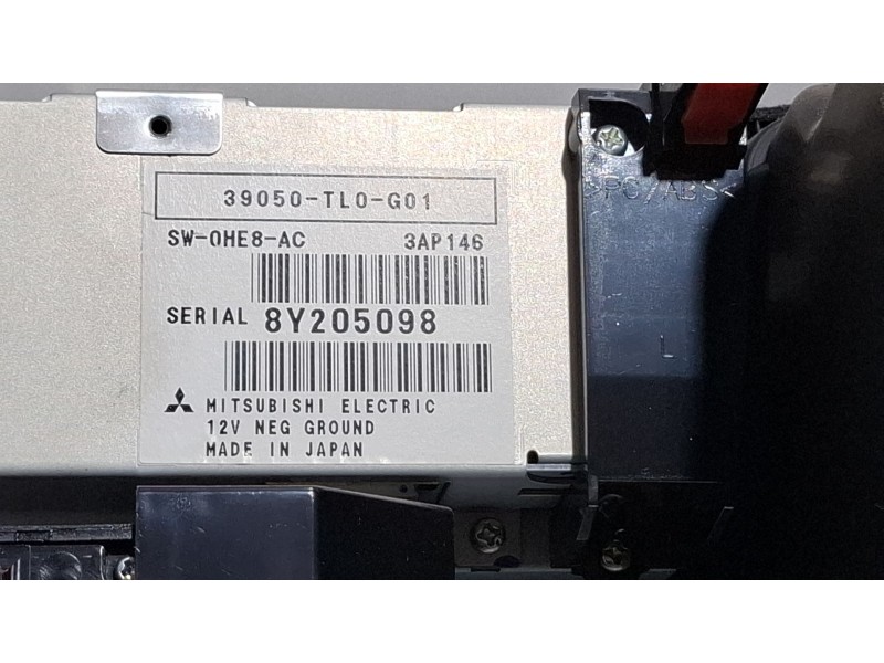 Recambio de sistema audio / radio cd para honda accord tourer referencia OEM IAM 39050-TL0-G01  