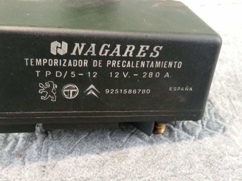 Recambio de relé precalentamiento para citroën c15 referencia OEM IAM 9251586780  