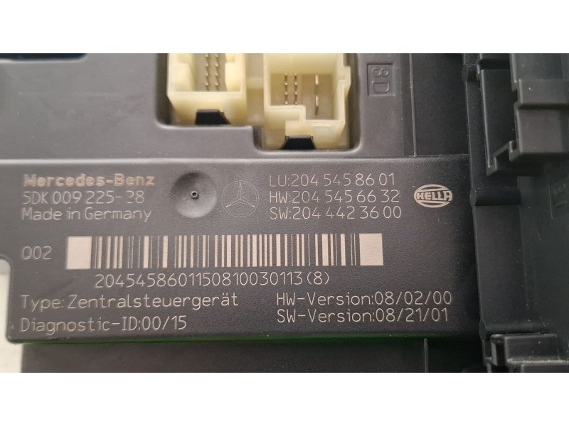 Recambio de caja reles / fusibles para mercedes-benz c 200 cdi referencia OEM IAM 5DK009225-28  