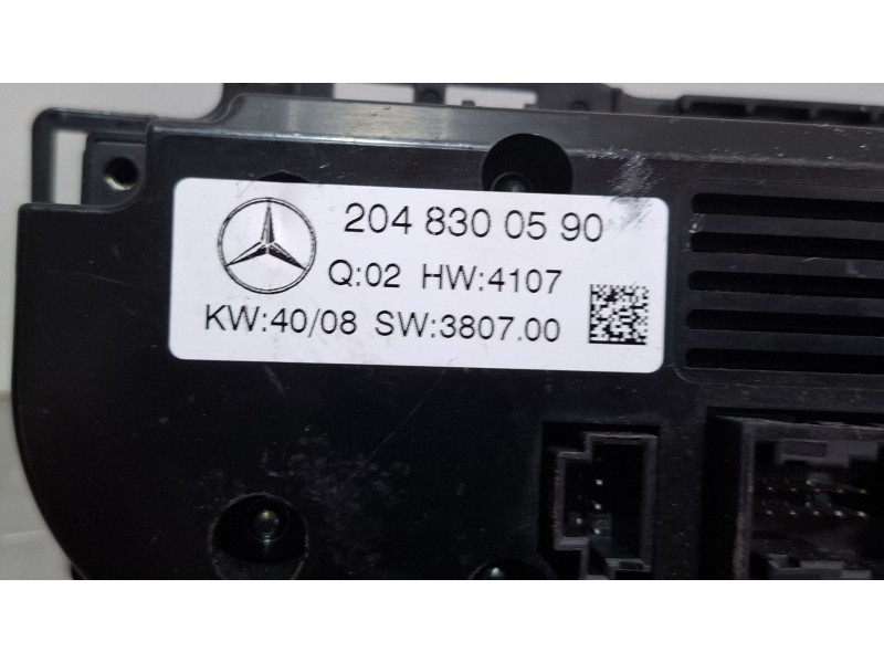 Recambio de mando climatizador para mercedes-benz c 200 cdi referencia OEM IAM 2048300590  