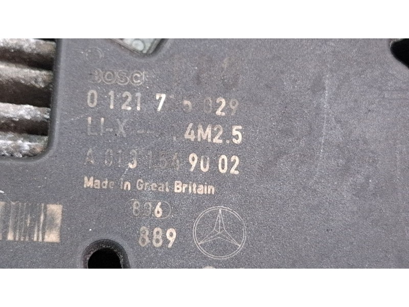 Recambio de alternador para mercedes-benz c 200 cdi referencia OEM IAM A0131549002  