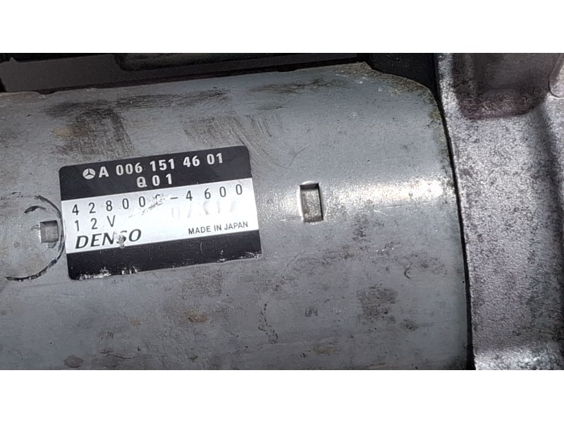 Recambio de motor arranque para mercedes-benz c 200 cdi referencia OEM IAM A0061514601 / 42800-4600  