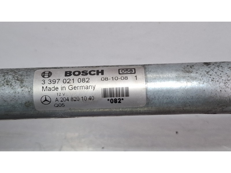 Recambio de motor limpiaparabrisas delantero para mercedes-benz c 200 cdi referencia OEM IAM A2048201040 / 3397021082  