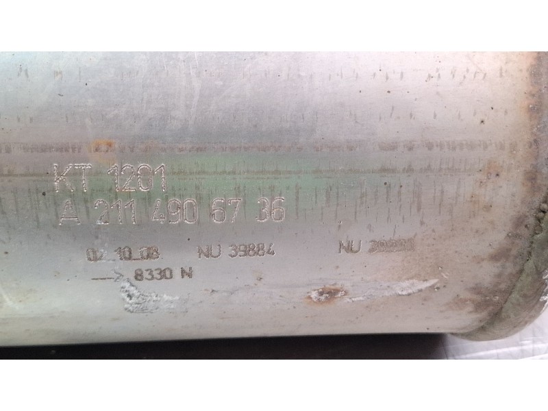 Recambio de filtro de particulas para mercedes-benz c 200 cdi referencia OEM IAM A2114906736  