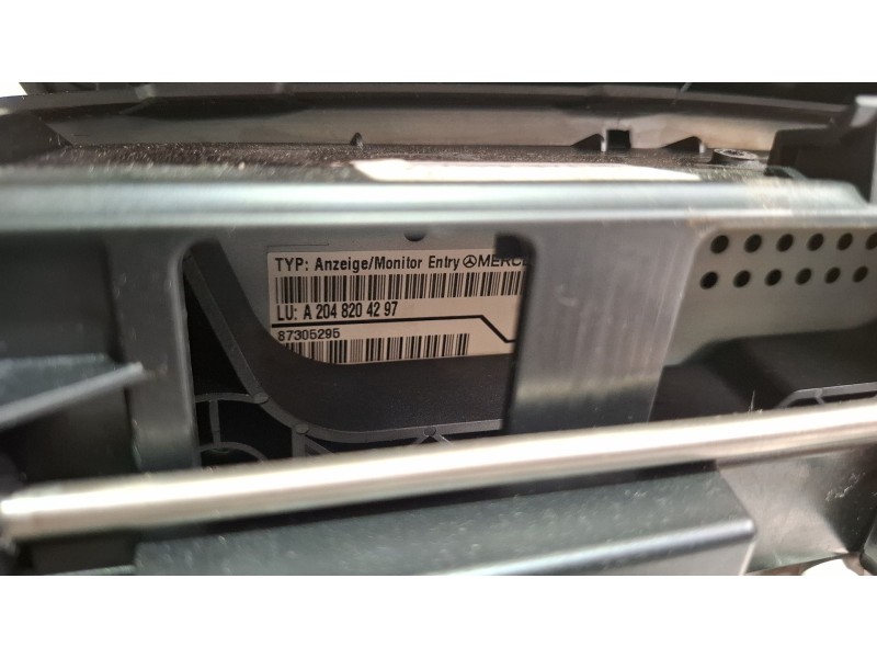 Recambio de pantalla multifuncion para mercedes-benz c 200 cdi referencia OEM IAM A20468012319F45 A2048204297  