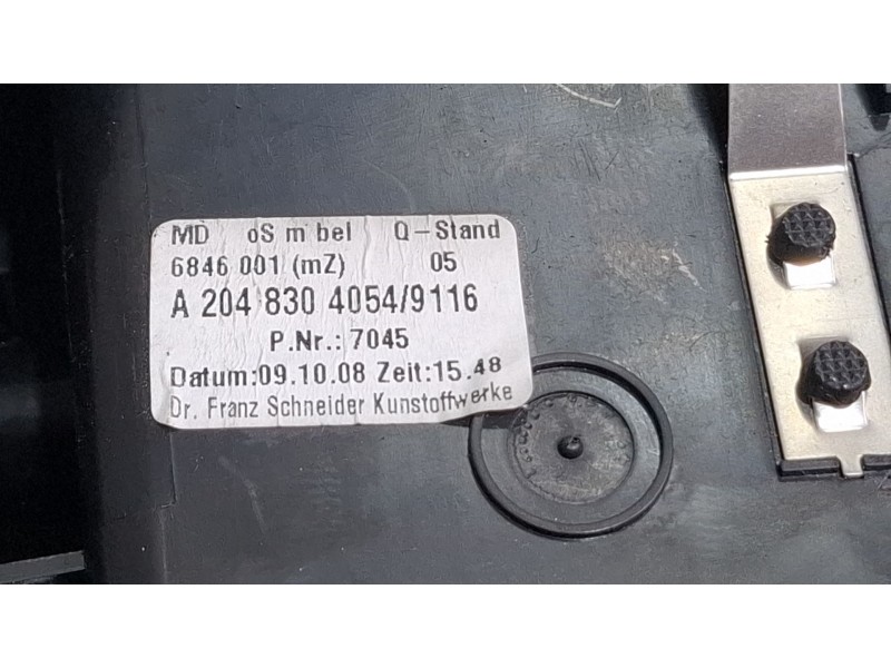 Recambio de rejilla aireadora para mercedes-benz c 200 cdi referencia OEM IAM A2048304054  