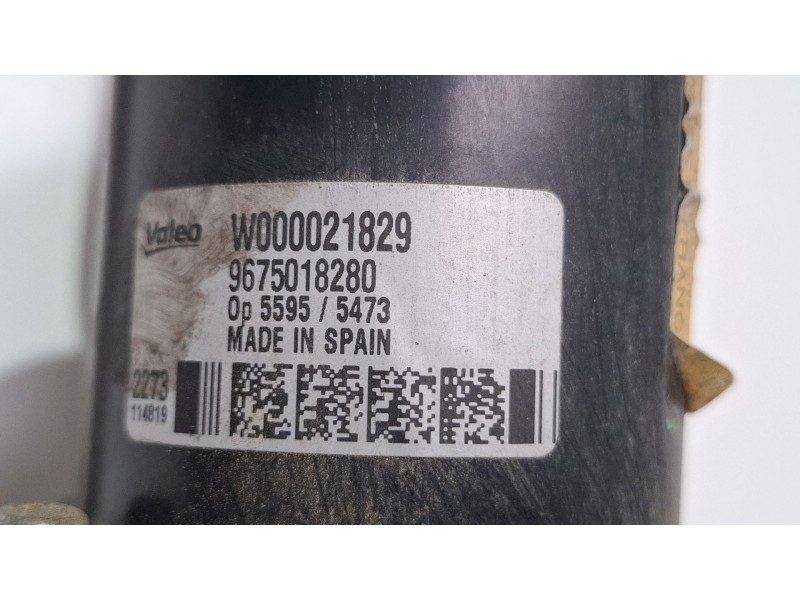 Recambio de motor limpiaparabrisas delantero para citroën c-elysee (dd_) 1.6 hdi 92 referencia OEM IAM 9675018280  