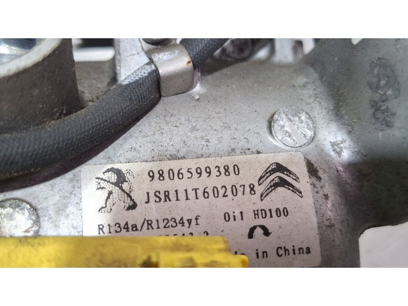 Recambio de compresor aire acondicionado para citroën c-elysee (dd_) 1.6 hdi 92 referencia OEM IAM 9806599380  