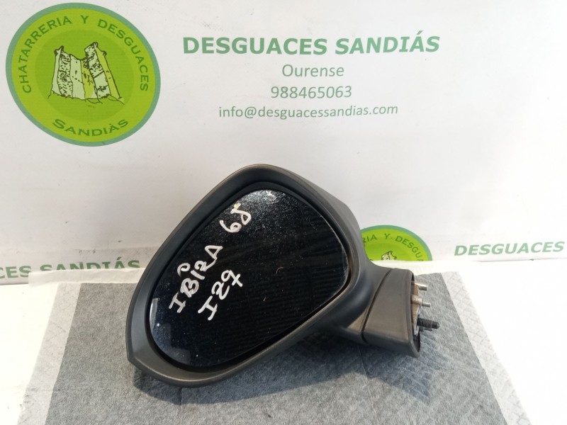 Recambio de espejo retrovisor izquierdo electrico para seat ibiza referencia OEM IAM   