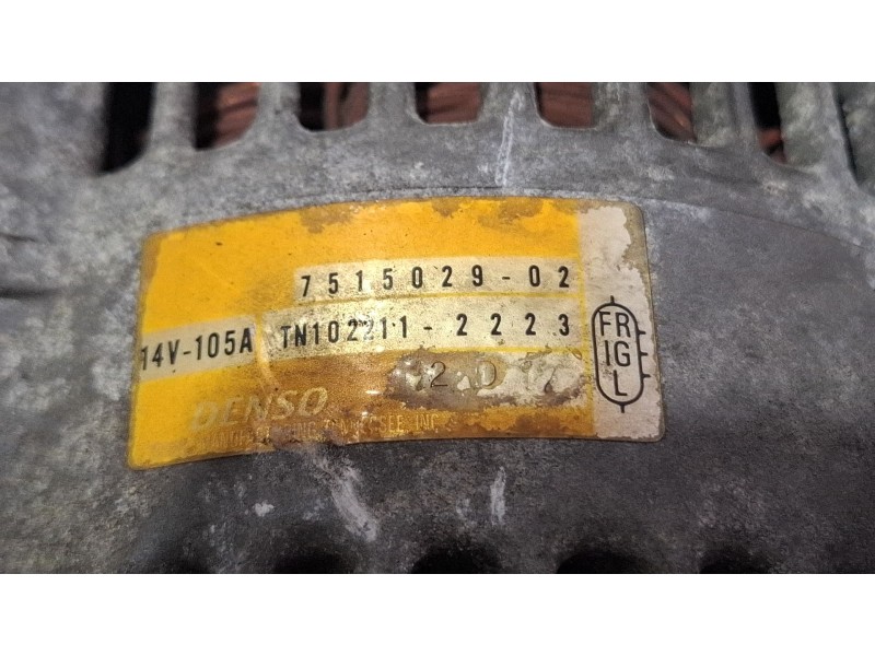 Recambio de alternador para mini (bmw) cooper referencia OEM IAM 751502902  