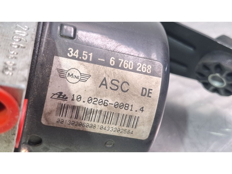 Recambio de modulo abs para mini (bmw) cooper referencia OEM IAM 6760269 / 3451 6760268  