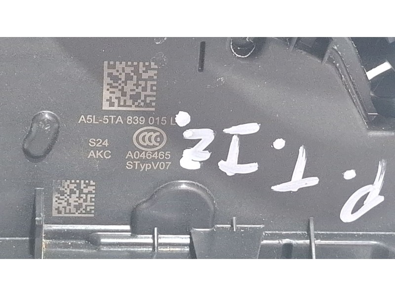 Recambio de cerradura puerta trasera izquierda para seat león referencia OEM IAM 5TA839015L  