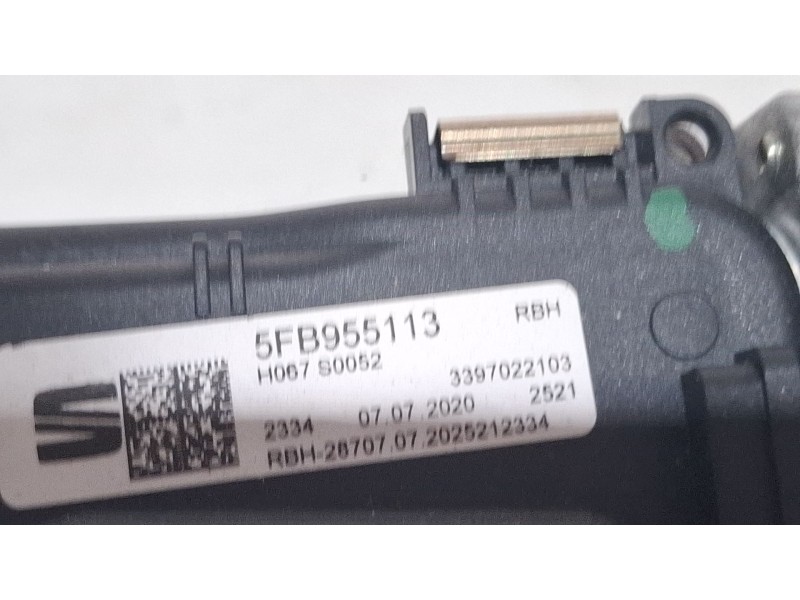 Recambio de motor limpiaparabrisas delantero para seat león referencia OEM IAM 3397022103 / 5FB955023  