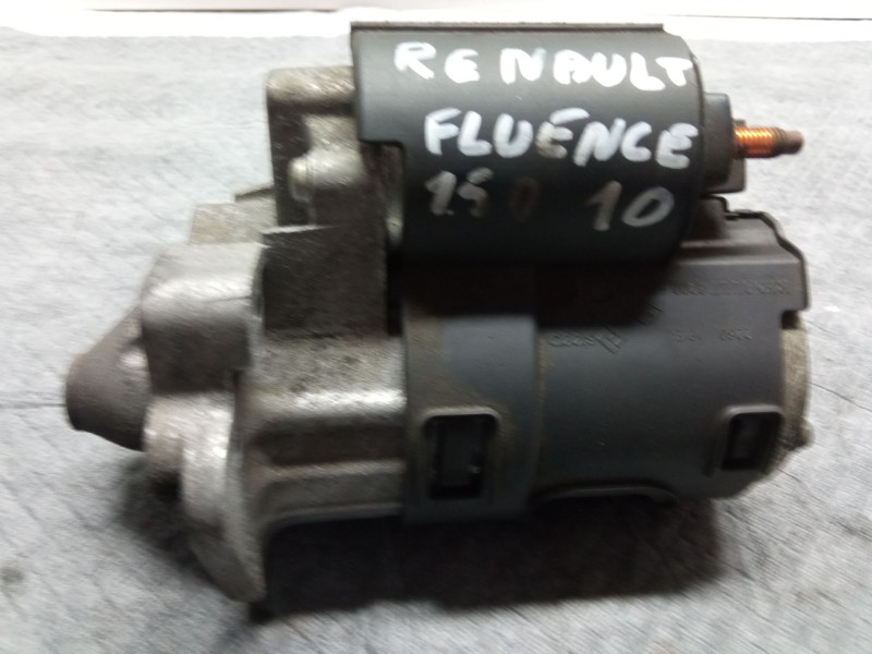 Recambio de motor arranque 12 dientes para renault fluence referencia OEM IAM 8200463004  