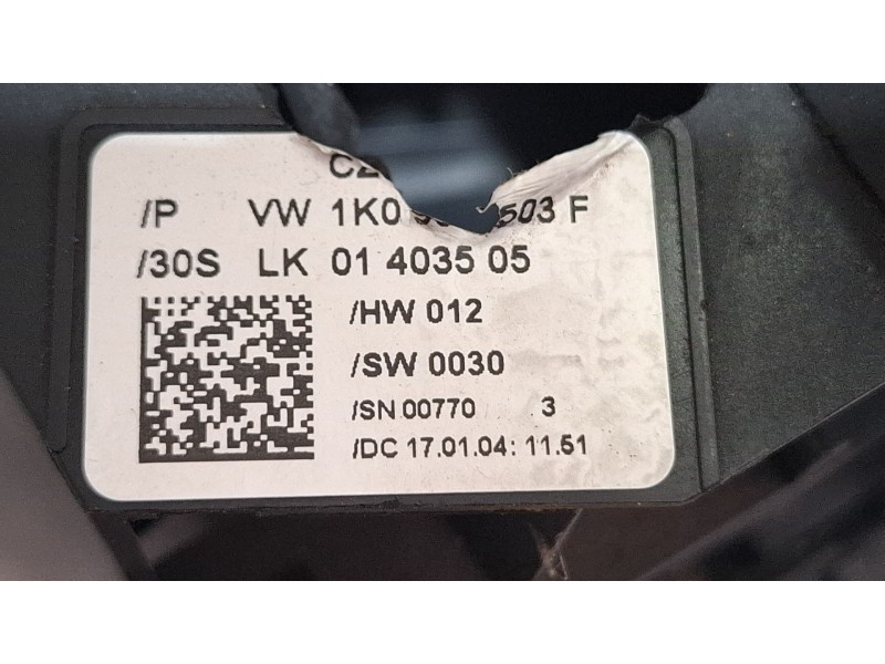 Recambio de mando multifuncion para volkswagen golf referencia OEM IAM LK01403505 1K0953549A 1K0959653 1K0953519A 1K0953513  