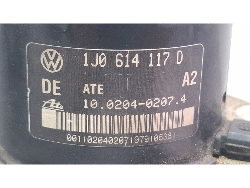 Recambio de modulo abs para volkswagen golf referencia OEM IAM 1J0614117D / 1J0907379P  