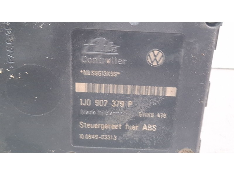 Recambio de modulo abs para volkswagen golf referencia OEM IAM 1J0614117D / 1J0907379P  