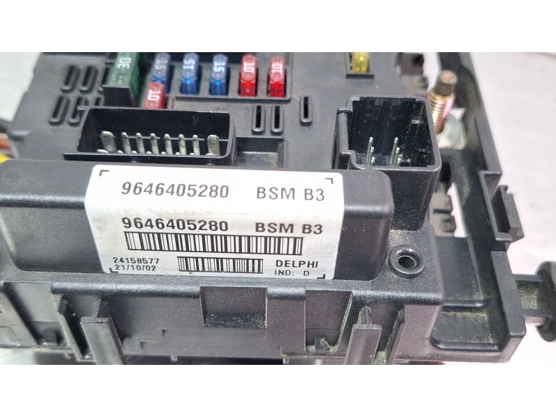 Recambio de centralita bsm para citroën xsara referencia OEM IAM 9646405280  