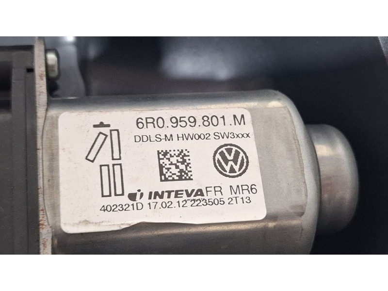 Recambio de elevalunas delantero izquierdo para seat ibiza ii referencia OEM IAM 6J4837401D 6R0959801M  