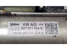 Recambio de motor arranque para seat ibiza ii referencia OEM IAM 02T911024N   2
