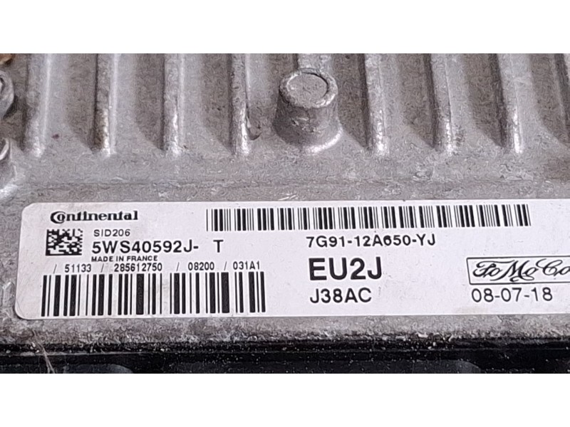 Recambio de centralita motor para ford mondeo -g referencia OEM IAM 5WS40592JT  