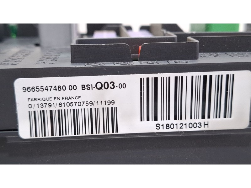 Recambio de centralita bsi para citroën c4 referencia OEM IAM 966554748000  