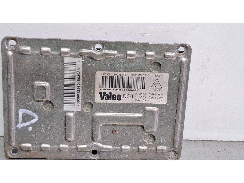 Recambio de centralita faros xenon para citroën c4 referencia OEM IAM 89035114  