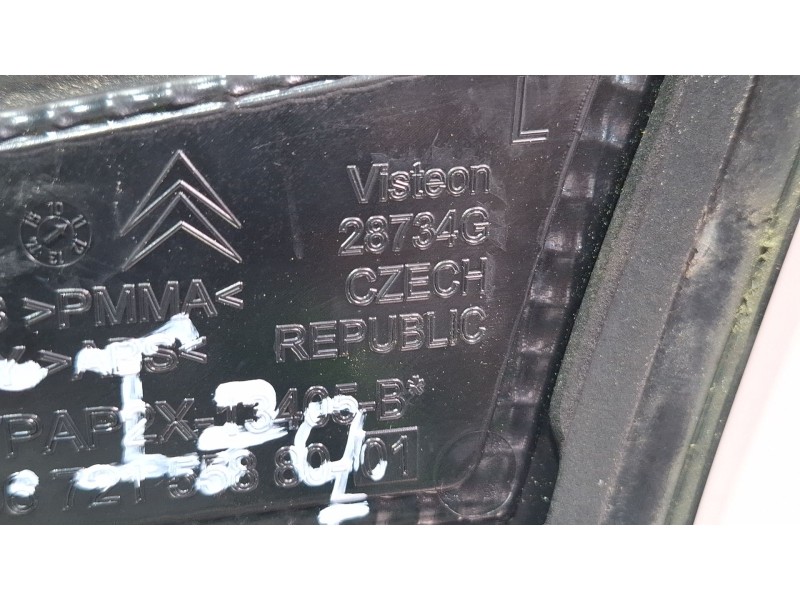Recambio de piloto porton trasero izquierdo para citroën c4 referencia OEM IAM 28734g  