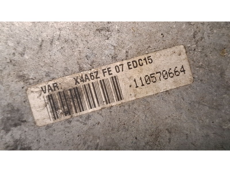 Recambio de centralita motor para citroën c5 referencia OEM IAM 9638795280 0281010371 EDC15C229  