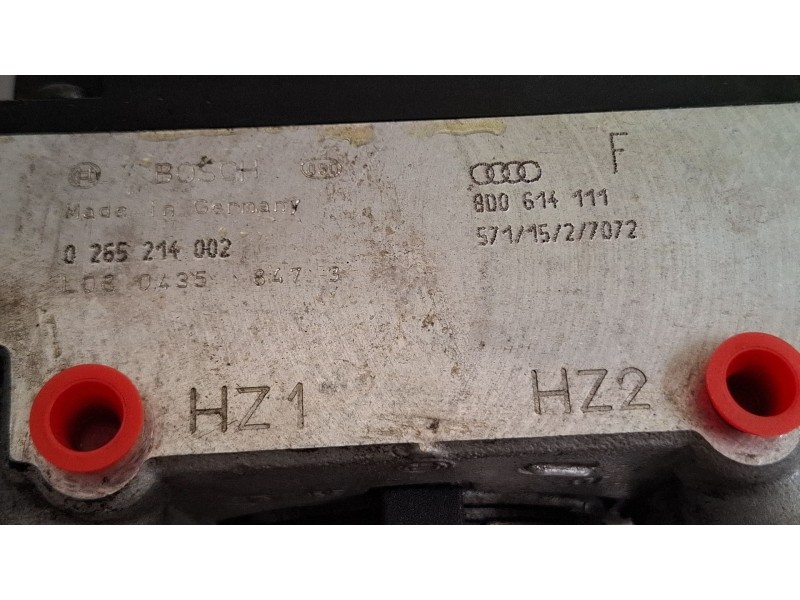 Recambio de modulo abs para audi a4 referencia OEM IAM 0265214002 800614111  